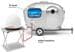 Selfsat Snipe Mobile Camp Direct Sat-Anlage Kuppelantenne Single-LNB Camping Wohnwagen Wohnmobil weiß