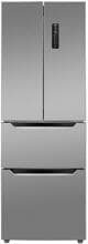 Bomann KG 7361 IX French Door Stand-Kühl-Gefrierkombination 63,5cm breit 320 Liter Total NoFrost Energiesparmodus Urlaubsschaltung Edelstahloptik