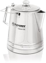Petromax Perkomax Kaffee-Perkolator Kaffeebereiter Wasserkocher 2,1 Liter Camping Outdoor edelstahl