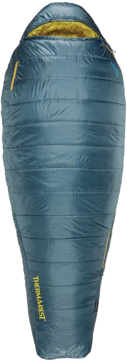Therm-a-Rest Saros 20F/-6C Schlafsack Mumienschlafsack Camping 203x80cm blau