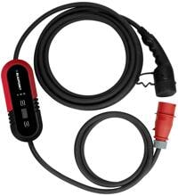 Blaupunkt P3PM2T2 mobile Ladestation Ladegerät für Elektroauto Typ 2 16A 11kW Ladekabel 8m schwarz