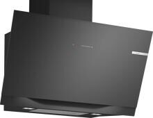 Bosch DWK91LT60 Dunstabzugshaube Kopffreihaube 89,2cm breit Abluft Umluft Touch-Bedienung Metallfettfilter schwarz