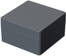 Bopla Euromas A 127 Industrie-Gehäuse 180x180x101mm Aluminium silbergrau