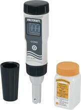 Voltcraft LWT-02 Leitfähigkeits-Messgerät Leitwert-Messstick-Messgerät 0-1999µS/cm leitfähig weiß schwarz