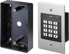 Sygonix SY-4760956 Code-Tastatur mit RFID Diebstahlschutz Türschutz Unterputz 12V/DC 18V/DC IP66