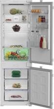 Beko B3BCNA294HS Einbau-Kühlschrank 54cm breit 270 Liter NoFrost LED-Illumination Schlepptür-Technik weiß