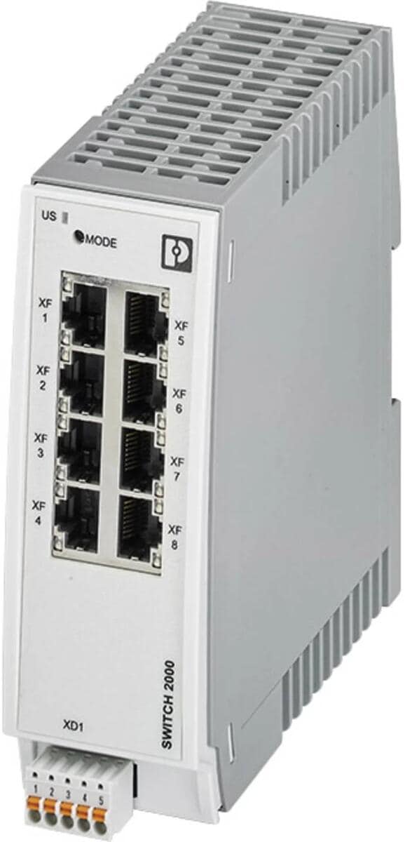 Phoenix Contact FL SWITCH 2008 Industrial Ethernet Switch 8 RJ45-Ports 10/100MBit/s