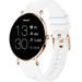 XCOAST Siona 2 Smartwatch Fitness-Uhr Puls Schlafdauer WhatsApp 42mm weiß
