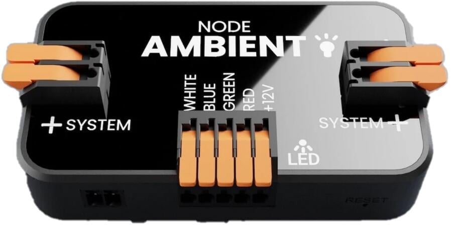 Revotion NODE-Ambient Licht-Dimmer Farbsteuerung für 12V/24V Systeme Camping Wohnwagen Wohnmobil