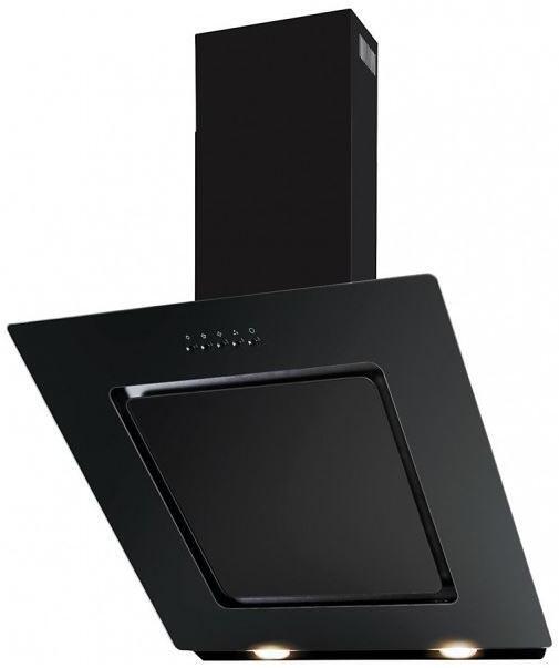 Exquisit KFD 60-2.1 SW Dunstabzugshaube Kopffreihaube Wandhaube 60cm breit Abluft Umluft schwarz