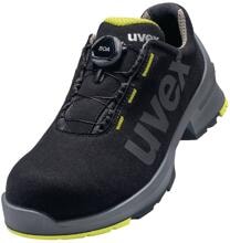 1 Paar Uvex 6566 6566846 Sicherheitshalbschuhe Arbeitsschuhe Halbschuhe S2 Größe 46 schwarz