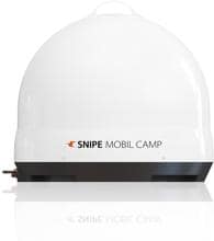 Selfsat Snipe Mobile Camp Sat-Anlage Kuppelantenne Single-LNB Camping Wohnwagen Wohnmobil weiß