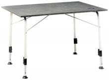 Dukdalf Majestic I Campingtisch Esstisch Reisetisch Garten Terrasse 80x60cm weiß grau