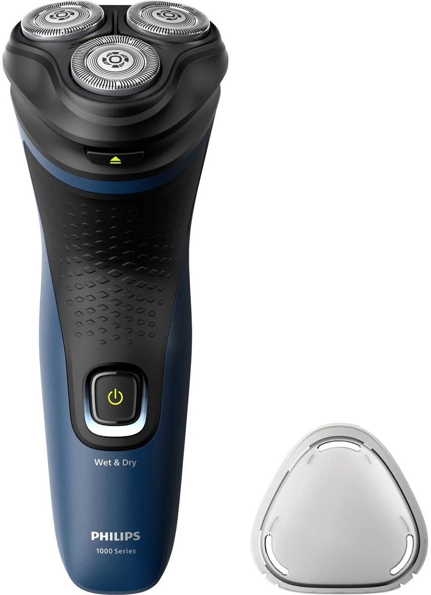 Philips S1151/00 Rotationsrasierer Herrenrasierer Bartrasierer schwarz blau