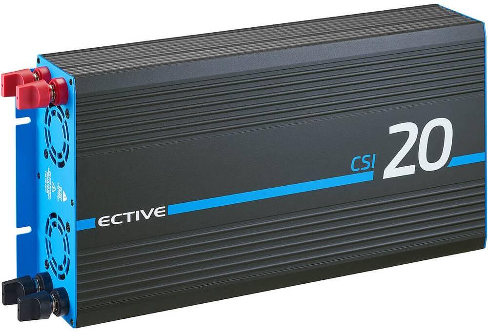 Ective CSI 20 Sinus-Wechselrichter Spannungswandler 2000W 24V 50Hz blau