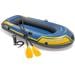 Intex Challenger 2 Schlauchboot Outdoor-Kajak Boot Paddel 236x114cm 2 Personen blau gelb