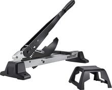 Wolfcraft VLC 1000 Vinylschneider Laminatschneider bis 14mm Laminatstärke Zahnradgetriebe Rückstellmechanismus