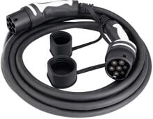 5 Meter Sygonix SY-5836550 eMobility Ladekabel Elektroauto Typ 2 22kW 3 phasig schwarz