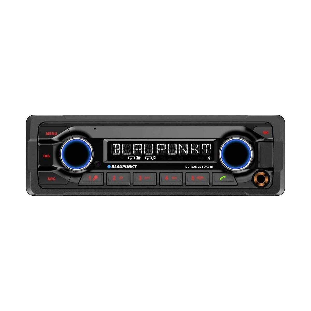 Blaupunkt Durban 224 DAB BT Autoradio Bluetooth-Freisprecheinrichtung Tuner  MP3 schwarz