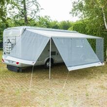 Fiamma Sun View Side Seitenwand für Markise F45 F80 Campingwagen Reisemobil Caravan grau