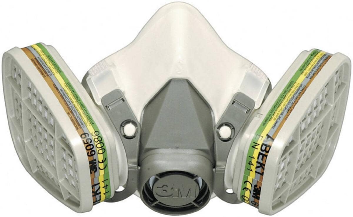 4 Paar 3M 6059 Atemschutz Gasfilter Kombifilter Partikelfilter