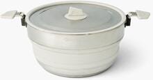 Sea to Summit Detour Kochtopf 5 Liter faltbar Camping Outdoor silber weiß