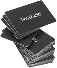 25 Stück Safescan TimeMoto RF-100 Stempelkarten Zeiterfassung grau
