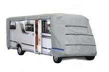 Hindermann Wintertime Schutzhülle Abdeckung für teilintegriertes Reisemobil Wohnmobil Camping 770cm grau