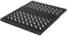 Rittal 5501.665 19" Netzwerkschrank-Geräteboden 0.5 HE ausziehbar geeignet für Schranktiefe ab 1000mm schwarz