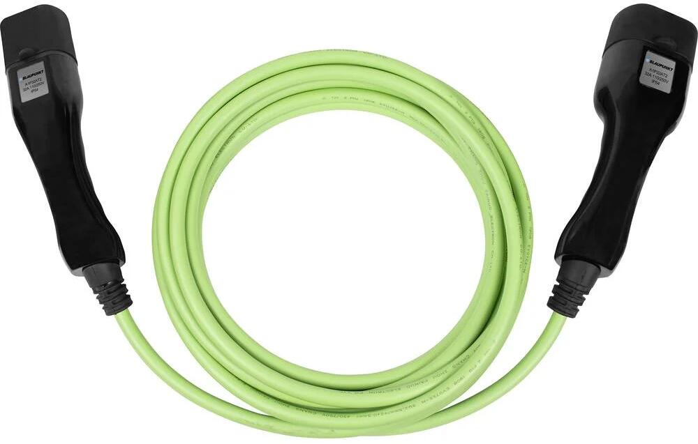 Blaupunkt A1P32AT2 eMobility Ladekabel Ladeleitung Type 2 32A 8m grün