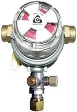 TGO Multimatik Zweiflaschen-Umschaltanlage Gasregler 2-Flaschenanlage 50mbar SRV 8mm Schläuche Prüfventil