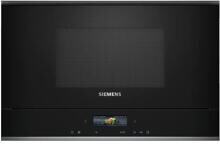 Siemens BE732L1B1 iQ700 Einbau-Mikrowelle 21 Liter 59,4cm breit 900W Grill 5 Leistungsstufen TFT Touchdisplay Quickstart schwarz