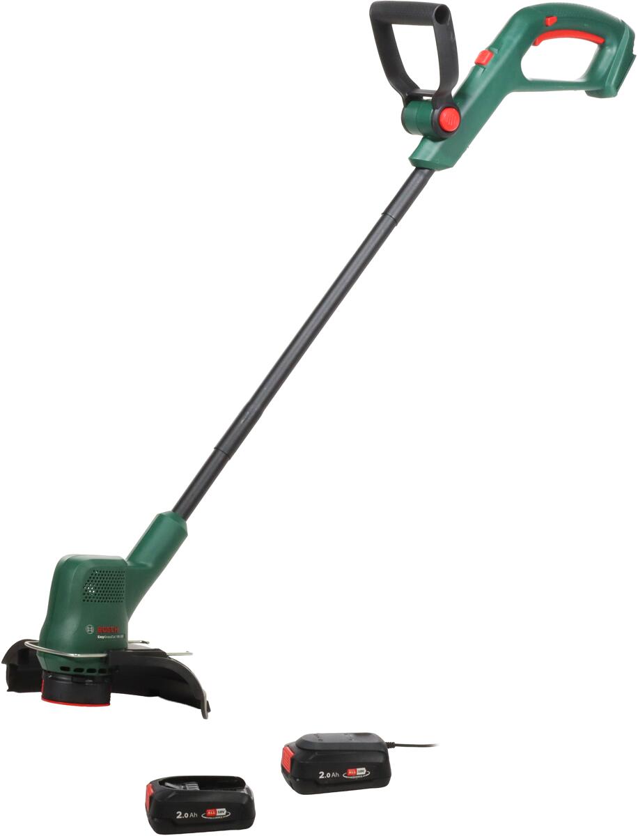 Bosch EasyGrassCut 18V-26 Akku-Grastrimmer Rasentrimmer 2x Akku 18V 2,5Ah 26cm