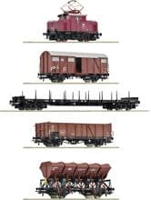 Roco 5510003 H0 Modellbahn-Güterzug „Oberammergau“ der DB Epoche IV LüP/LüK 670mm 5er-Set