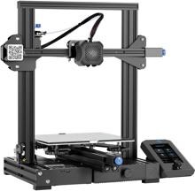 Creality Ender-3 V2 3D-Drucker Bausatz Carborundum-Glasplattform Druckfortsetzungsfunktion schwarz