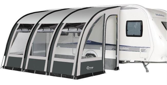 StarCamp by Dorema Magnum 260 All Season Vorzelt 260x240cm anthrazit grau Camping Wohnwagen Wohnmobil