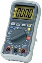 Voltcraft AT-200 digitaler Hand-Multimeter KFZ-Messfunktion Motor-Drehzahl grau