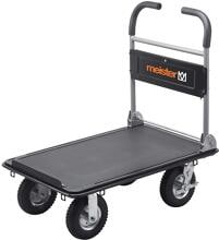 Meister Werkzeuge 8985700 Plattformwagen Transportwagen Sackkarre 300kg Stahl klappbar