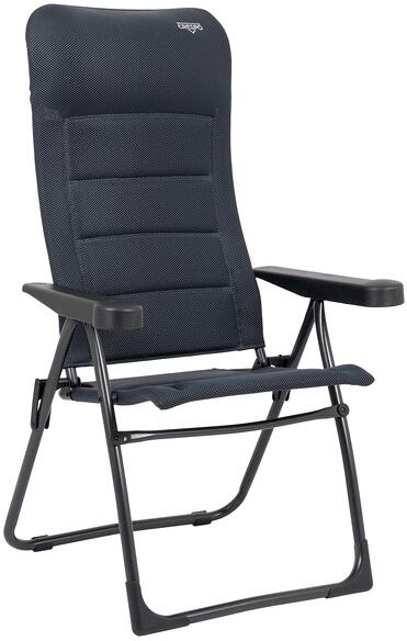 Crespo CR AP-215/6 Air-Deluxe Campingstuhl Klappstuhl Gartenstuhl grau
