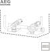 AEG 222390 DDLE Basis Durchlauferhitzer Warmwasserbereiter 18/21/24kW elektronisch weiß