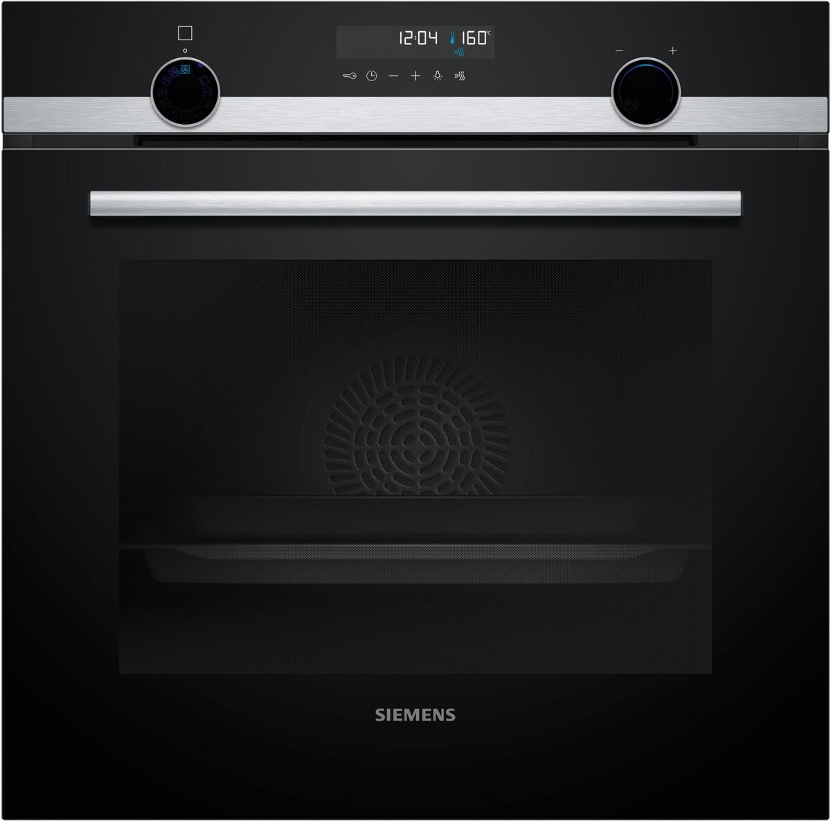 Siemens HB578GBS3 iQ500 Einbau-Backofen 59,4cm breit 71 Liter ActiveClean cookControl30 softMove lightControl edelstahl