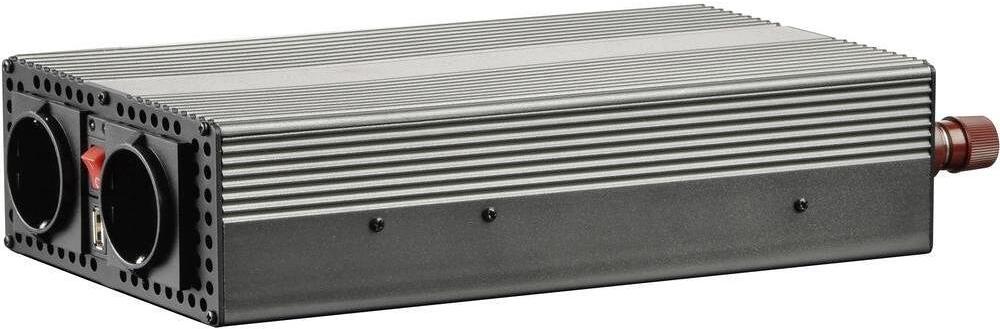 Voltcraft MSW 1200-24-G Wechselrichter 1200W 21-30 V/DC Schraubklemmen Schutzkontakt-Steckdose