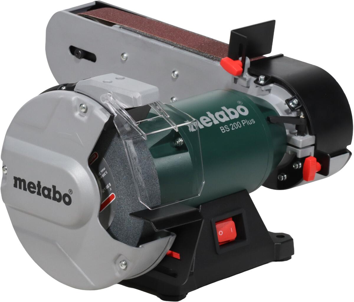 Metabo BS 200 Plus Kombi-Bandschleifmaschine 600 Watt Band-Breite 50mm Länge 1020mm