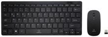 Renkforce RF-KMC-410 Tastatur- und Maus-Set Keyboard kabellos QWERTZ schwarz