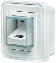Sygonix FP530 Fingerprint Zugangssystem Aufputz Unterputz separate Auswerteeinheit USB weiß