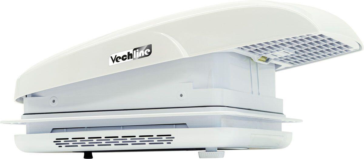 Vechline Plus Fan Dachlüfter 40x40cm 12V Camping Wohnwagen Wohnmobil weiß