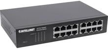 Intellinet 561068 Netzwerk Ethernet Switch 16 Port 1GBit/s RJ45 grau