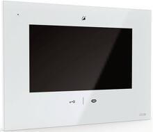 M-e modern-electronics VDV-907 W 7" Video-Türsprechanlage Touch-Monitor Inneneinheit WLAN weiß