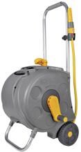 Hozelock Compact Cart Gartenschlauchwagen Schlauchtrommel Gartenschlauchaufroller 30m 1/2" grau gelb