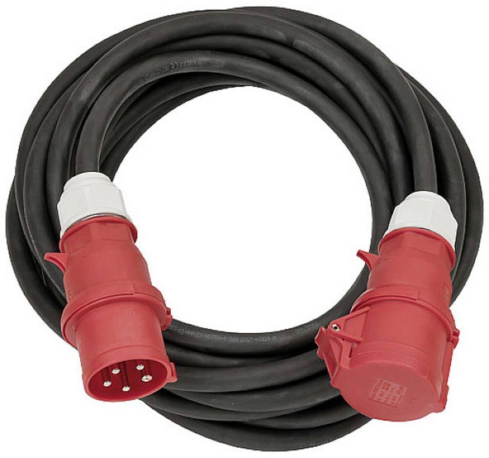 25 Meter Brennenstuhl 1167320250 Strom-Verlängerungskabel Stromkabel 32A IP44 schwarz